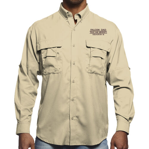 SQ-16 Dad L/S Fishing Shirt Thumbnail